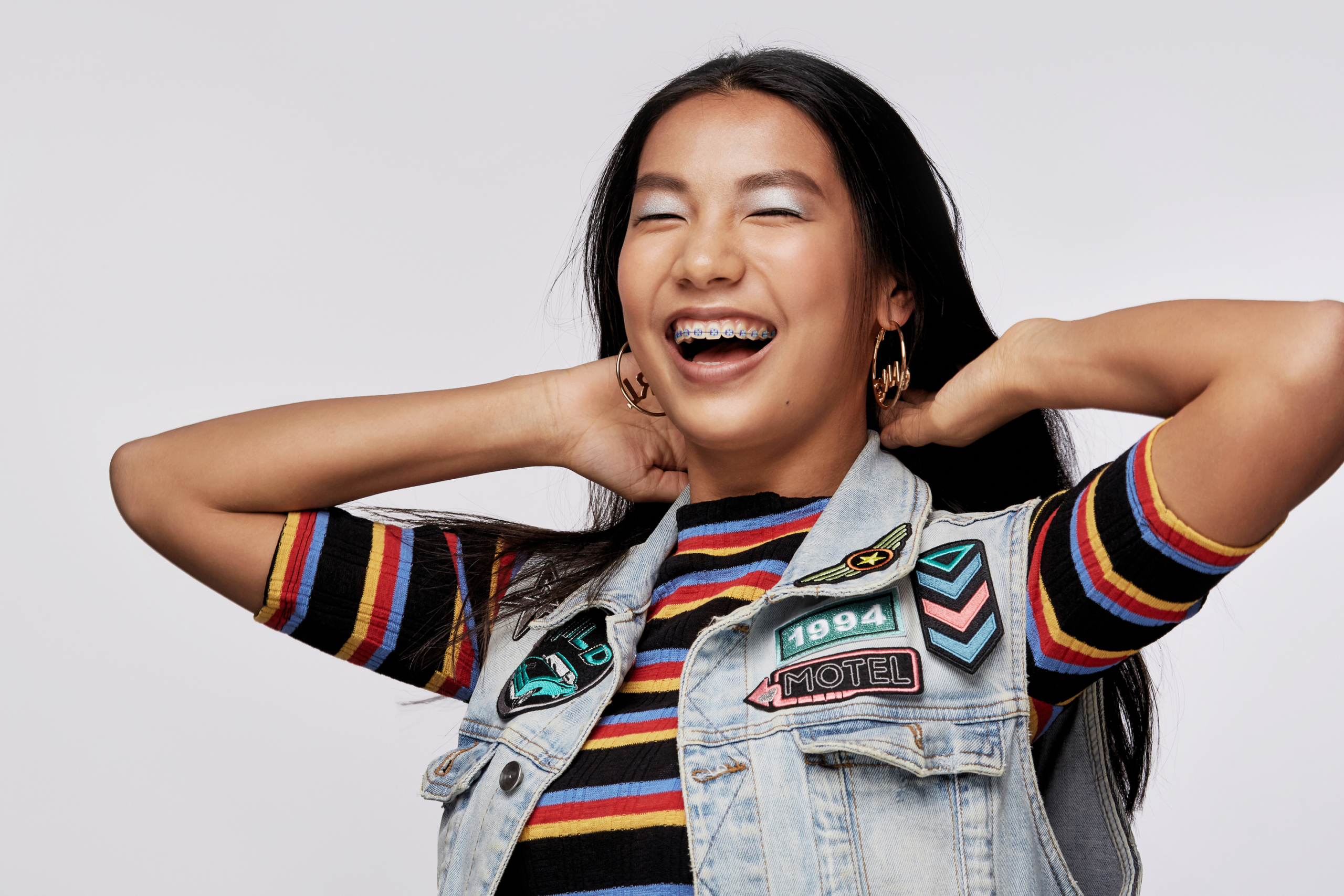 LightForce Braces Jean Jacket Girl