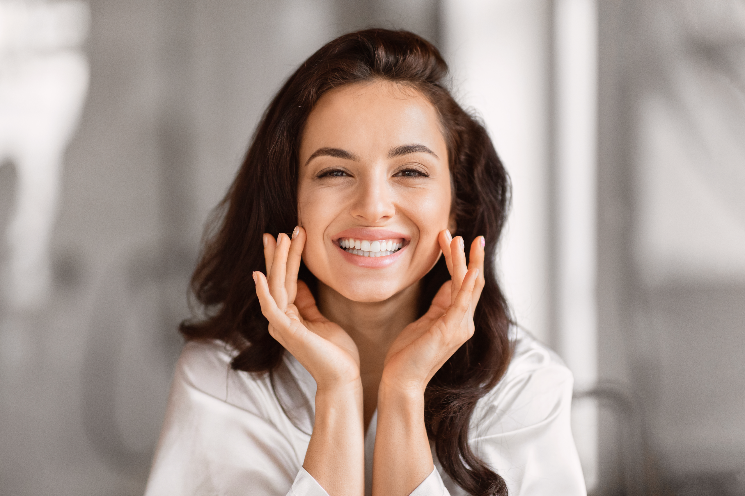 Woman Smiling